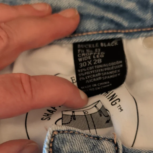 BKE Light Blue Women's Flare Jeans - Picture 2 of 2